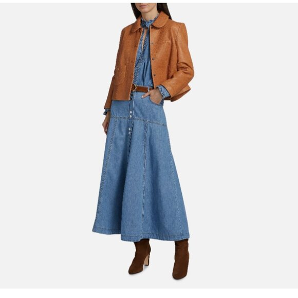 Ba&sh Bilos Leather Jacket - Picture 2 of 16